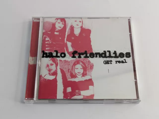 Halo Friendlies - Get Real CD Album Punk Rock Pop Indie Alternative UK 2004