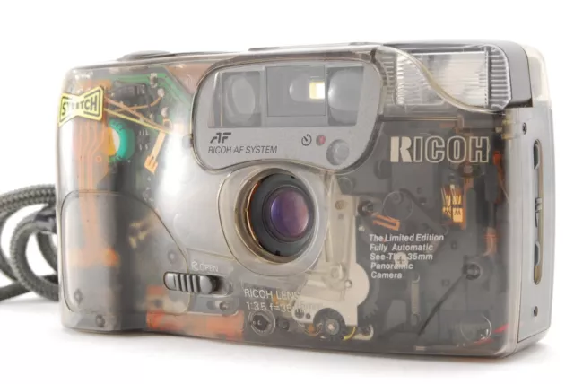 [NEAR MINT ] RICOH FF-9SD Limited Skeleton Point & Shoot 35mm Film Camera JAPAN