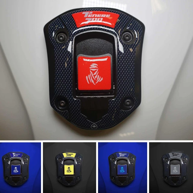 Adesivo Protettivo 3D Per Serbatoio Yamaha Tenere 700 2023 - Grigio, Antigraffio