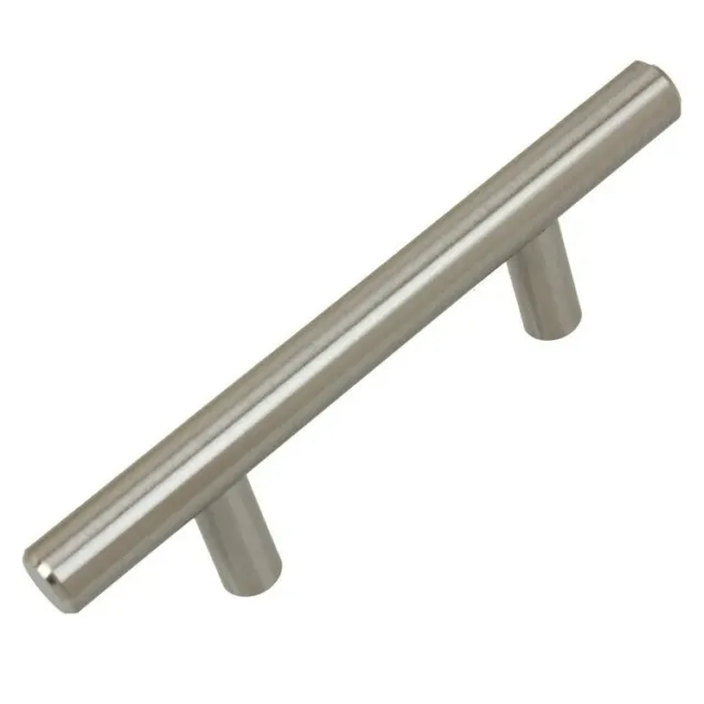 GlideRite 3" CC Solid Stainless Steel Cabinet Drawer Bar Pull - 6000-76-STST-1 