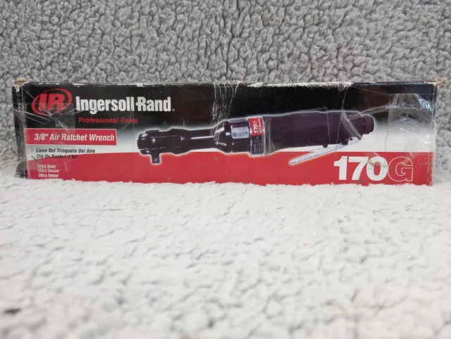 Ingersoll Rand 170G Ultra Duty 3/8” Drive Air Ratchet w/ 10-55 ft-lbs & 160 RPM