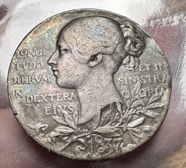 Queen Victoria Silver Medallion