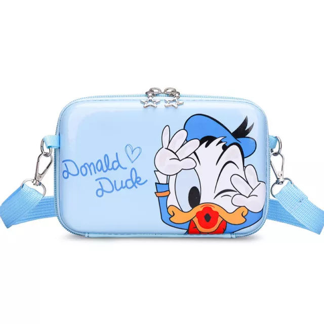 Kids Mickey Minnie Winnie Donal Duck Daisy Crossbody Shoulder Bag Purse Wallet