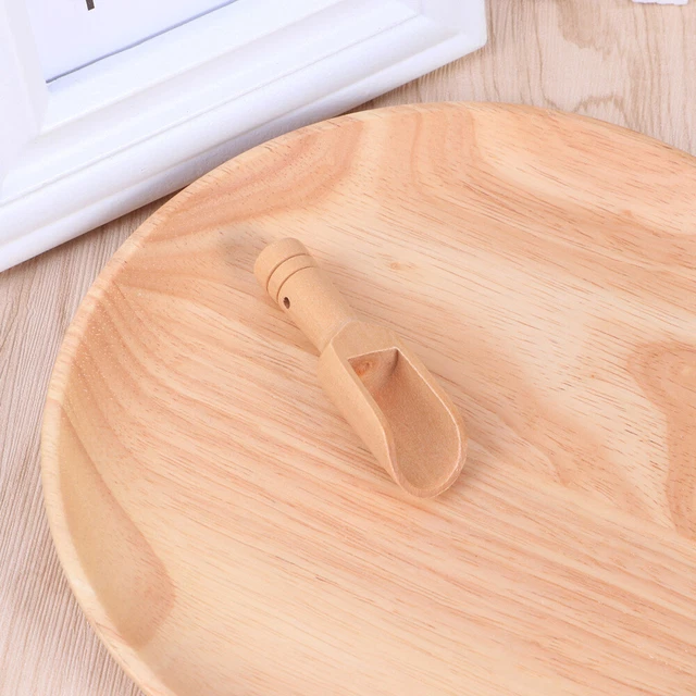 3 pz mini cucchiai in legno cucchiaio da bagno sale farina caramelle cucchiaio da cucina utensile da cucina