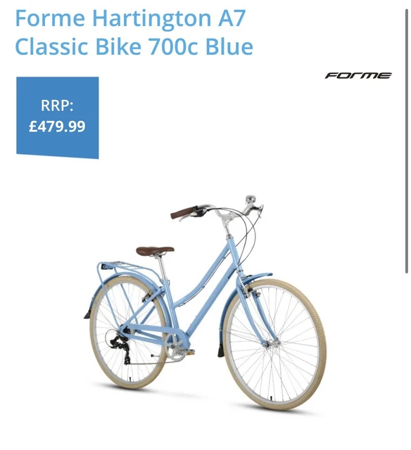 FORME HARTINGTON LADY S Classic Bike Frame Size 17 Blue 160.00 PicClick UK