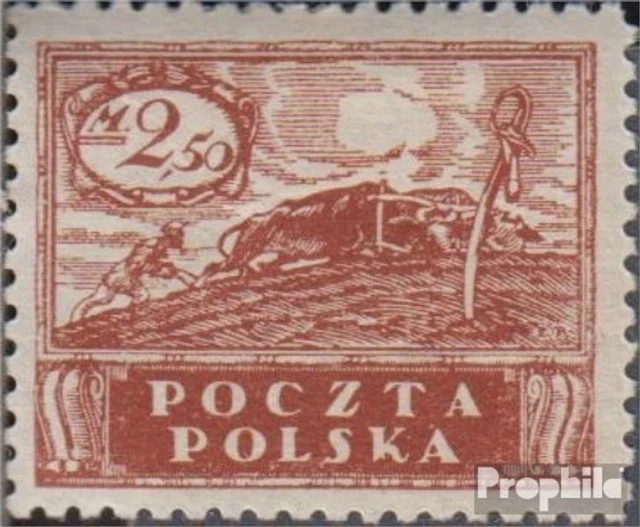 Briefmarken Polen  Mi 112 mit Falz