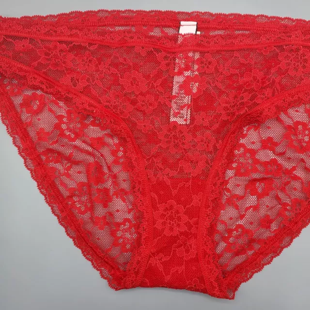 VICTORIAS SECRET STRETCH cotton String Bikini Floral Panty size XLarge  $11.19 - PicClick