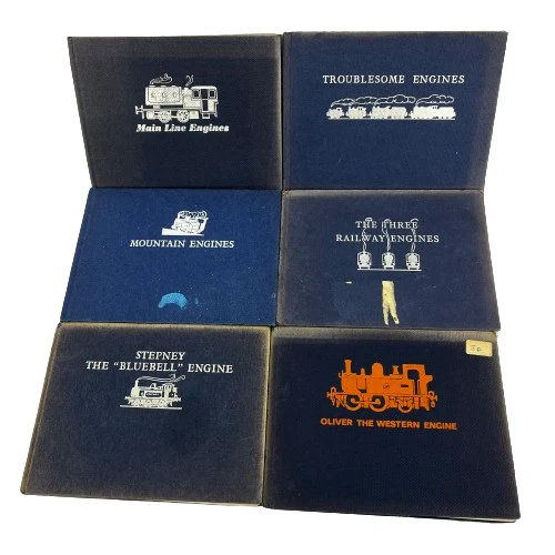 VINTAGE THOMAS THE Tank Engine Railway Series Hardback Books x 6 ...
