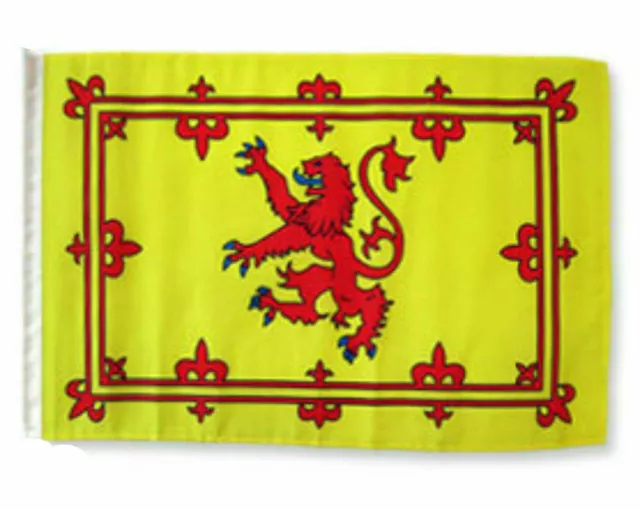 12x18 Scotland Lion Flag 12" x 18" Car Boat Flag Banner super polyester (Sleeve)