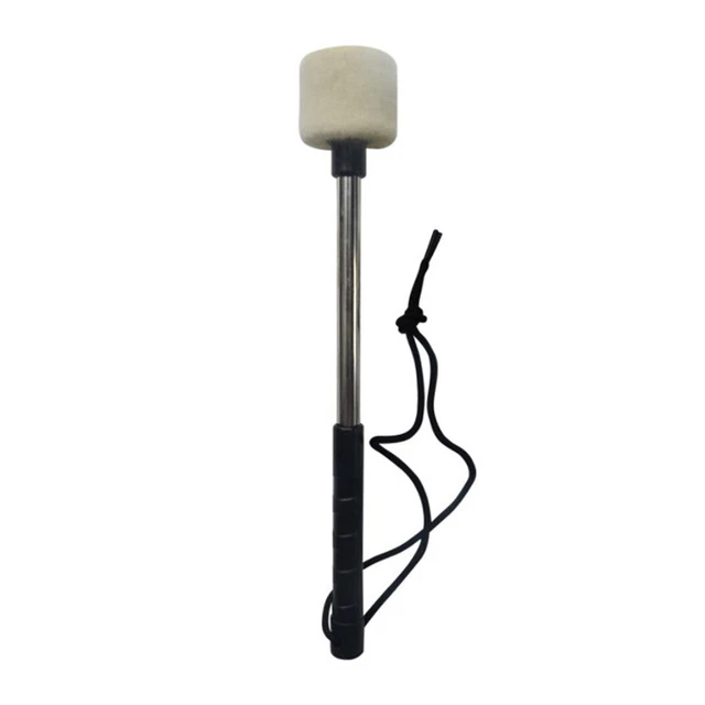 1pcs Bass Drum Mallet Filz Head Percussion Mallets PaPani Sticks mit Griff  Y4