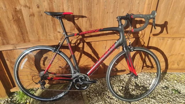 Specialized Allez Race Shimano 105 Smartweld XXL 61cm VGC Red Black, Serviced