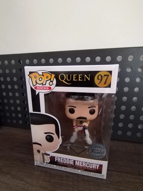 Funko Pop Rocks - Queen - Freddie Mercury #97 Diamond Collection Special Edition