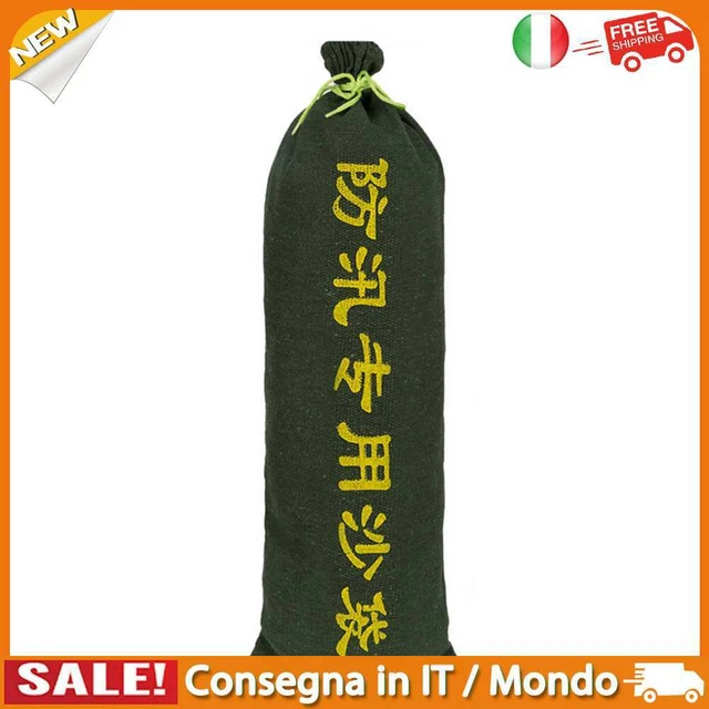 IT Silo Flood Protection Sandbag Resistant Canvas Sandbag Weight Bag (40x80cm)