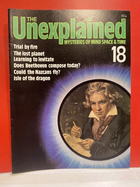 The Unexplained Magazine Volume 18 Orbis 1980's Vintage Paranormal Supernatural