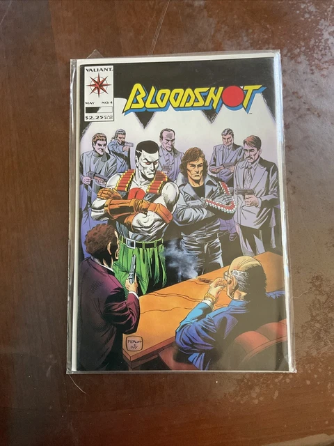 Bloodshot #4 Vol 1 - Valiant - Kevin Vanhook - Don Perlin - Andrew Wendel(1993)