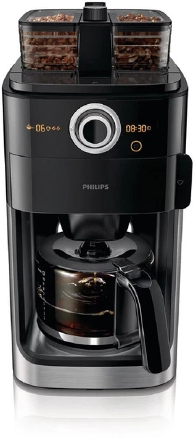 Philips Hd7769/00 Grind & Brasser Machine à Café à Filtre Inox Et Plastique