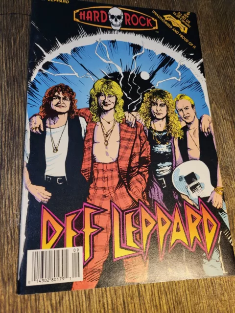 Rock n' Roll Comics #7 Vf+ Revolutionary | Def Leopard-  Newsstand