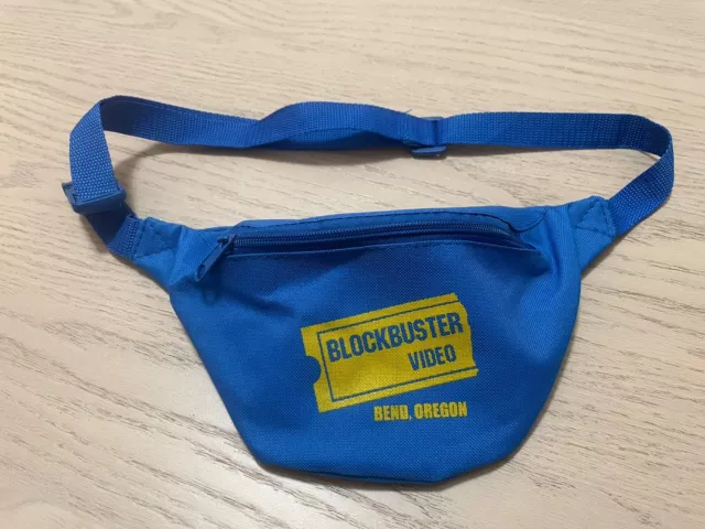 Blockbuster Video Bend, Oregon Blue Fanny Pack Bum Bag