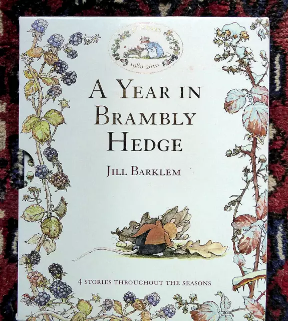 Ein Jahr in Brambly Hedge [von] Jill Barklem 30th Anniversary Edition 2010 4 Bücher