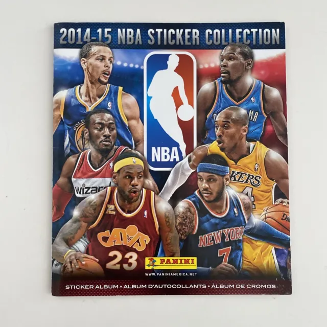 NBA 2014-2015 Season Panini Sticker Collection Paperback Book