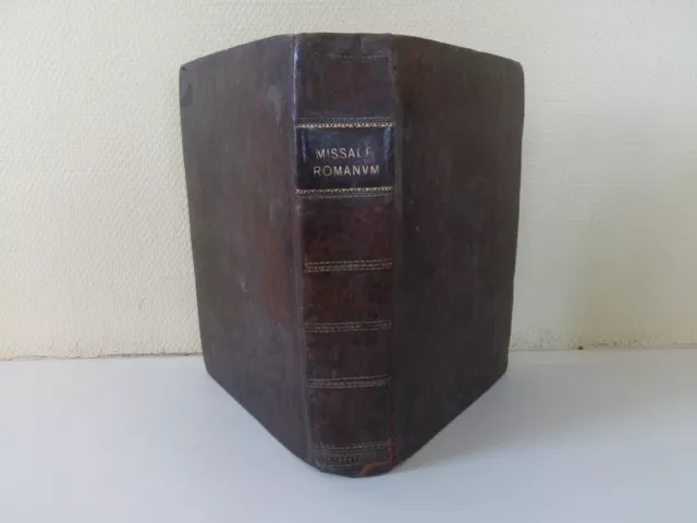 livre ancien-Missale Romanum ex décréto sacrosancti...- 1665