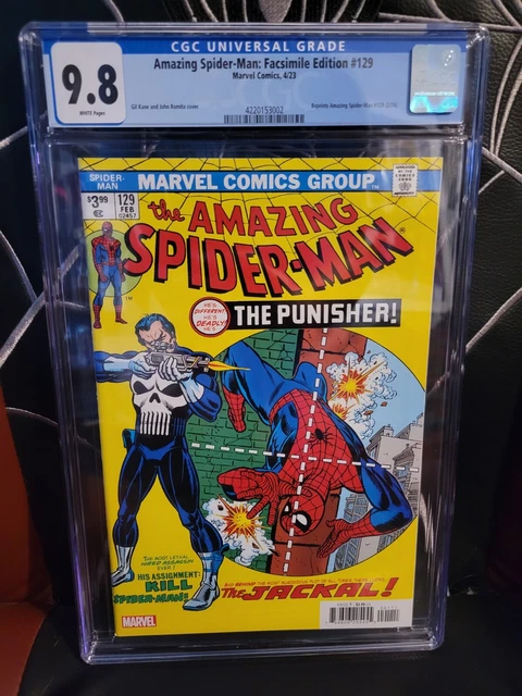 Amazing Spider-Man #129 (Facsimile Edition)(2023) ~ Cgc Graded 9.8 Nm/M