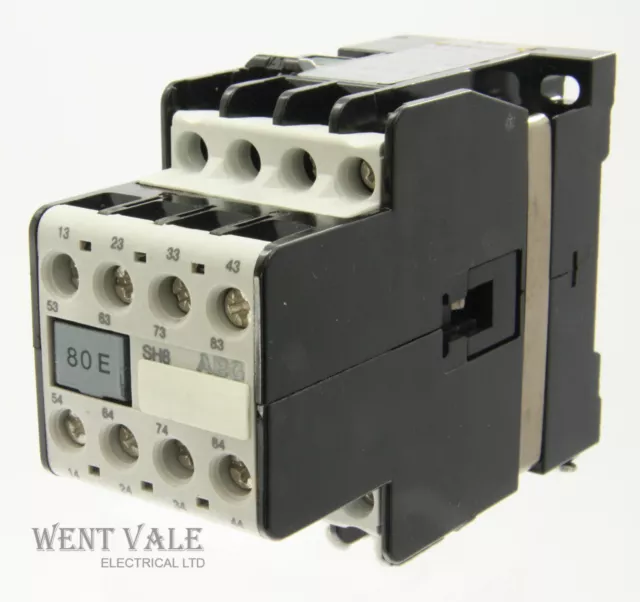 AEG SH8-80E-910-302-619-81 - 20a  Eight Pole Control Relay with 240vac Coil