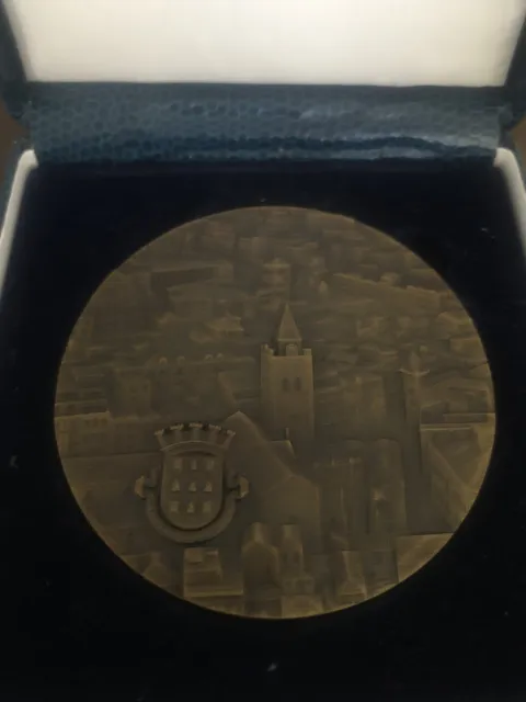 Médaille commémorative en bronze pour les 500 ans de la ville de Funchal