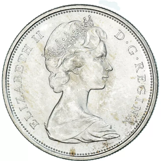 [#1045134] Monnaie, Canada, Elizabeth II, 50 Cents, 1867-1967, Royal Canadian Mi