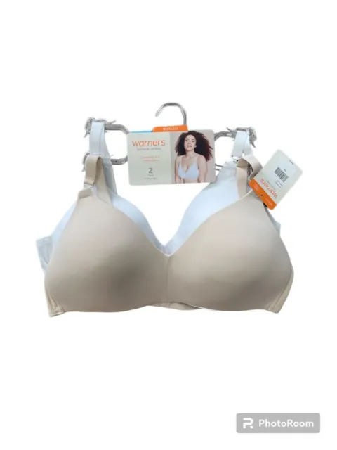 Warners® Blissful Benefits Wireless Lightly Lined T-Shirt Bra 2-Pack