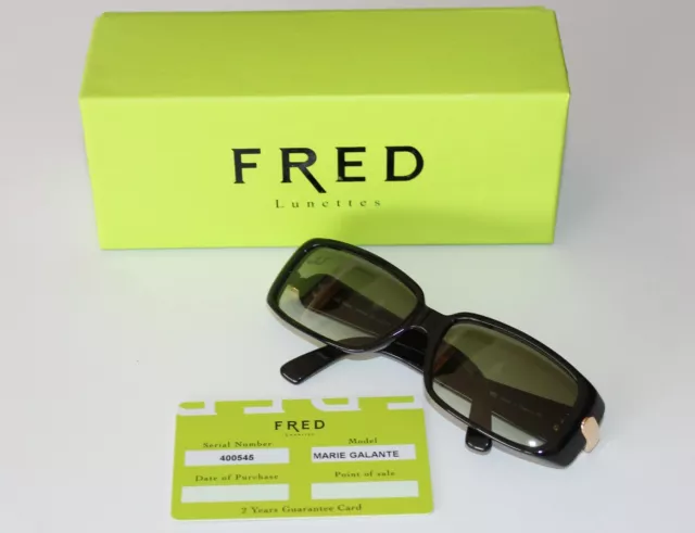 Occhiali da sole Lunettes Fred Paris MARIE GALANTE C4 - mai indossati TOP come nuovi