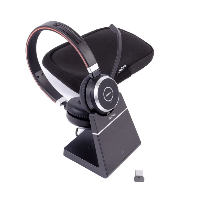 JABRA EVOLVE 65 UC Wireless Stereo Bluetooth Headset Black DIV010