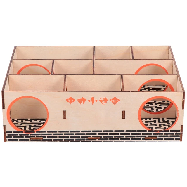 Hamster-Spielzeug Hamsterversteck Kleines Tierlabyrinth Betthamster Haustierhaus