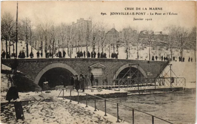 CPA Joinville le Pont - Le Pont et l'Ecluse (275144)