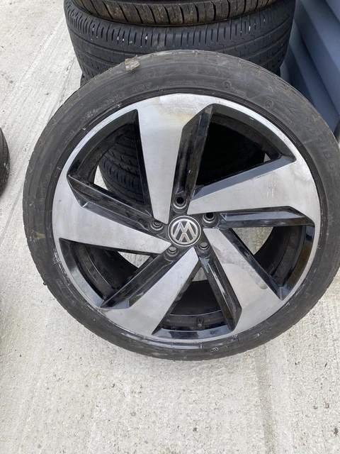 Vw Milton Rims GENUINE 18& VW Golf GTI MK7/7.5 MILTON KEYNES ALLOY WHEEL 5G0601025CN 4 ...