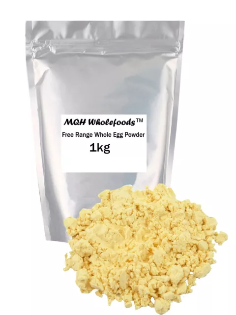 Free Range Whole Egg Powder Premium Quality! Select Size 50g-2kg FREE P&P