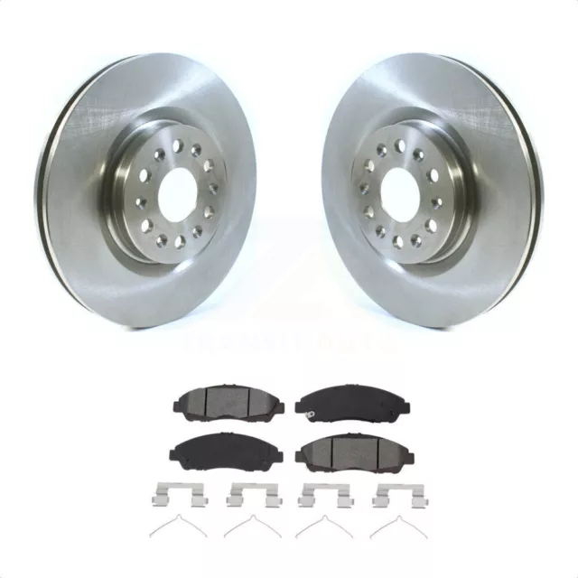 Disc Brake Rotors Semi-Metallic Pad Front Kit For Cadillac XT5 Buick Enclave XT6