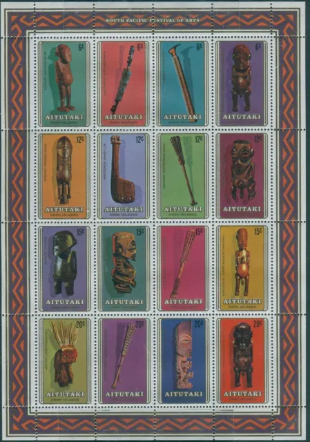 Aitutaki 1980 - Festival of Arts - Sheetlet - MNH