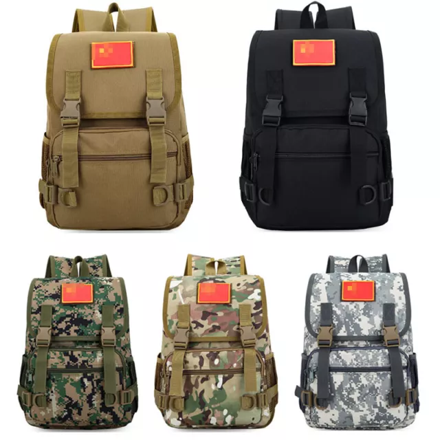 Military Tactical Daypack Backpack Shoulder Bag Travel Hiking Camping Rucksack