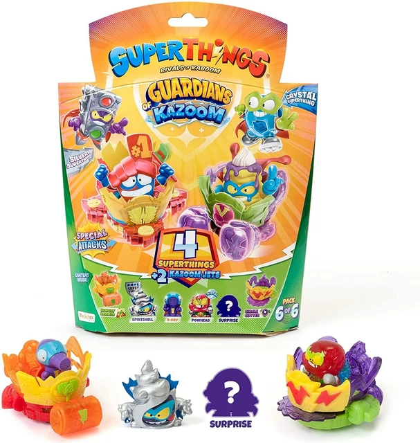 KIT SUPERTHINGS GARDIENS Des Kazoom 4 Et 2 Jets 2/6 Livraisonon 24H EUR ...