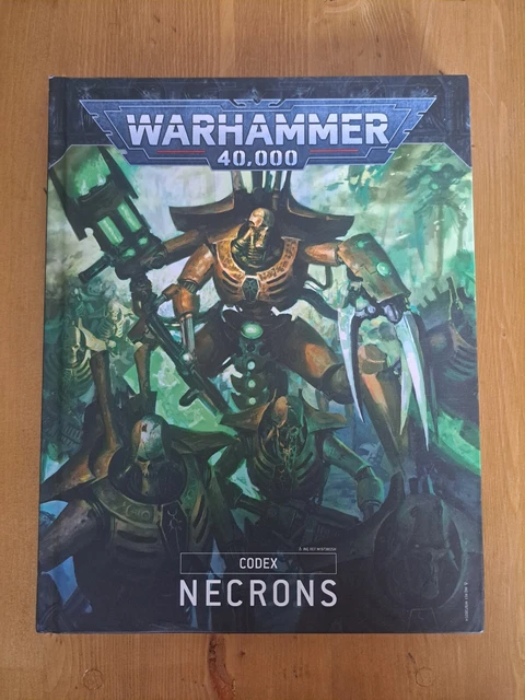 Le Codex Nécron pour la V9 de Warhammer 40K est en vue ! - Thimi Games