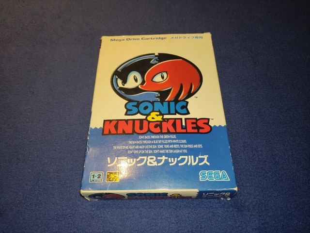 SONIC & KNUCKLES || SEGA Mega Drive || Japanese, NTSC-J || Boxed £149. ...