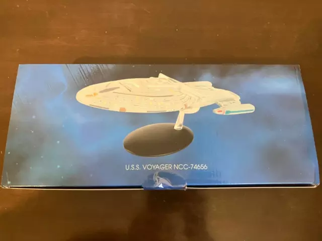 Eaglemoss Star Trek USS Voyager NCC-74656 XL Starship Model - New - No Magazine