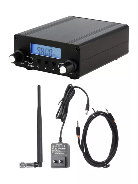 Station émetteur FM Drive in Church transmission longue portée et écran LCD