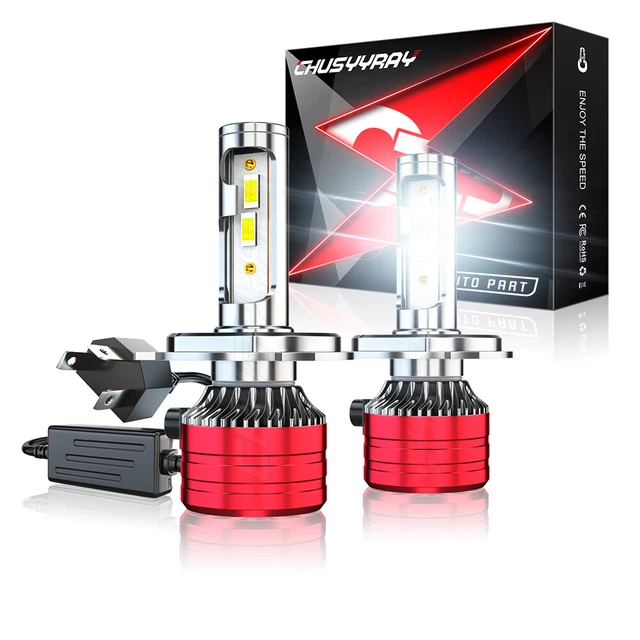Fit for Yamaha WR250F 2001-2006 15-17 Motorcycle H4 9003 HS1 LED Headlight Bulbs