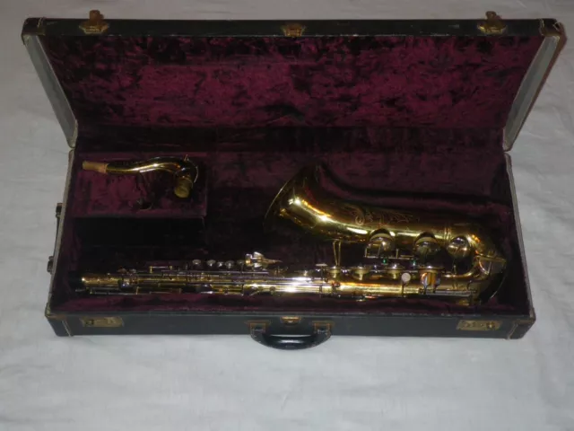 Vintage Buescher Aristocrat 157 Tenor Saxophone - Has All Snaps, For Restoration