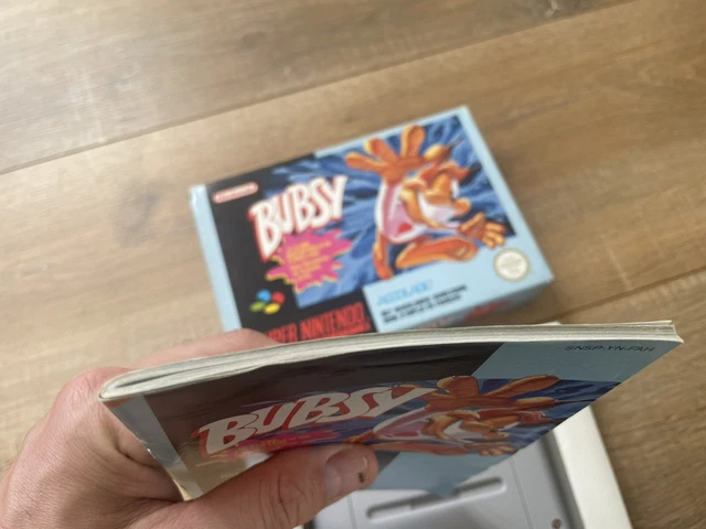 Bubsy - Nintendo SNES- Complet - PAL FAH - Très Bon Etat FR TBE 6