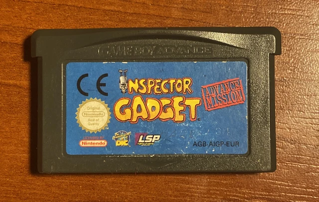 INSPECTOR GADGET ADVANCE MISSION Cartuccia Nintendo GameBoy GBA Versione Europea