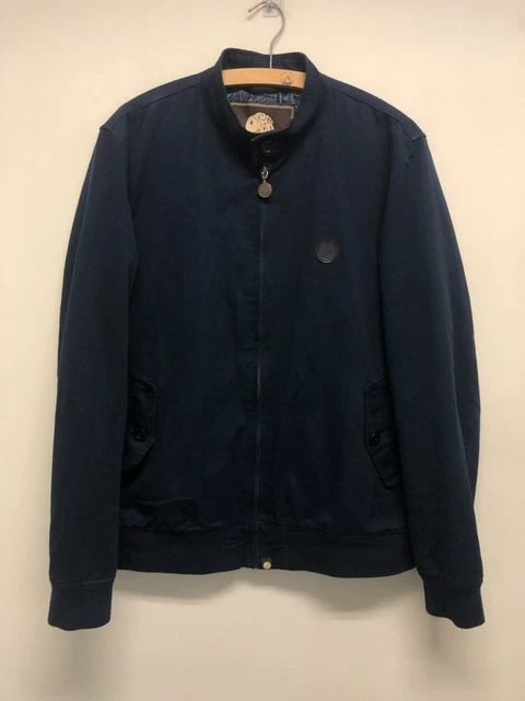 Pretty Green Mens' Jacket In Navy Size L Vgc