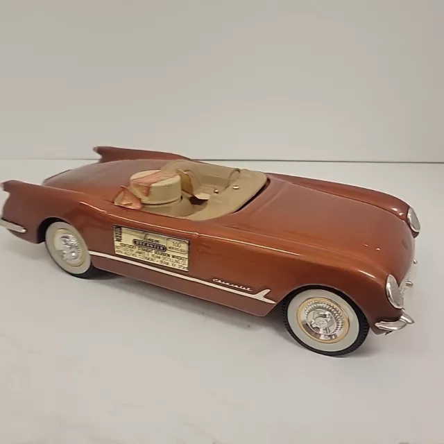 Jim Beam 1955 Corvette Bronze" Empty"